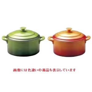 キャセロール 丸キャセロール(S)_グリーン Soleil/ W136φ100×81(52)mm /3入/業務用/新品/小物送料対象商品