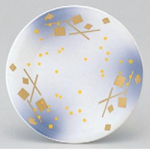 回転寿司皿 寿司皿ぼかし箔ちらし /業務用/新品/小物送料対象商品