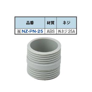 NZ-PN-25 エンビ 両ニップル 25A/業務用/新品/送料別途見積｜tenpos