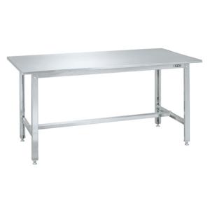 業務用　作業台　ステンレス作業台 SUS4-157HCLC ステンレス作業台(ステンレスカブセ天板) 幅1500×奥行750