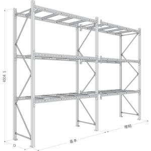 NF パレットラック 1ton用単体 奥行1100×高さ4000×有効間口2500mm 最大積載量3000kg/業務用/新品/送料別途見積 | 物品棚 | 業務用厨房機器・調理道具・家具・食器の通販・買い取りサイト テンポスドットコム NF パレットラック 1ton用単体 奥行1100×高さ4000×有効間口2500mm 最大積載量3000kg/業務用/新品/送料別途見積 | 物品棚 | 業務用厨房機器・調理道具・家具・食器の通販・買い取りサイト テンポスドットコム