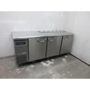 【中古】冷蔵コールドテーブル ホシザキ RT-180SNG-H 幅1800×奥行600×高さ800 【送料別途見積】【業務用】【委託販売-rks】