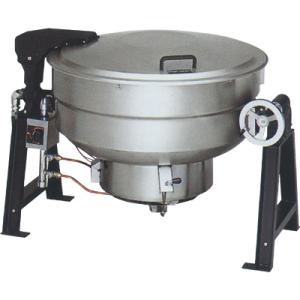 業務用/新品】【マルゼン】ガス回転釜 190L ステンレス製 自動 業務用/新品】【マルゼン】ガス回転釜 190L ステンレス製 自動