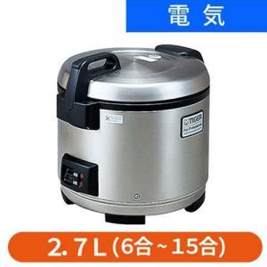 タイガー 電子炊飯ジャー 1升5合炊 2.7リットル JNO-A271 (JNO-A271-XS) 幅360×奥行426×高さ350(mm) 送料無料｜tenpos