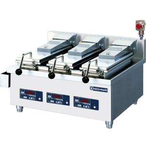 業務用/新品】【ニチワ】卓上 電気自動餃子焼器 卓上タイプ 3連 業務用/新品】【ニチワ】卓上 電気自動餃子焼器 卓上タイプ 3連