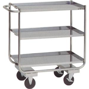 【業務用/新品】【マルゼン】配膳用ワゴン パイプ仕様 MWHP-084【送料無料】幅800(890)×奥行420×高さ900