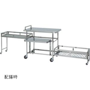 【業務用/新品】【マルゼン】学校給食用移動配膳台 デラックス仕様 MWGH-106SX/MWGH-106HX【送料無料】
