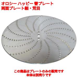 おろし機 RHG-15 オロシー ハッピー 替プレート：両面プレート細