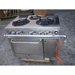 中古】ガスレンジ タニコー NR0921 幅900×奥行600×高さ800 中古】ガスレンジ タニコー NR0921 幅900×奥行600×高さ800