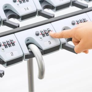アンブラー 傘立て 傘 ロック 鍵付き キャス...の詳細画像2