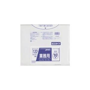 ジャパックス 業務用 大型 ポリ袋 120L 透明  0.030mm 300枚 10枚×30冊入 DKM93