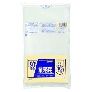 ジャパックス 業務用ポリ袋 90L 透明 0.050mm 200枚 10枚×20冊入 P-98 
