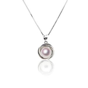 あこや真珠 アコヤ真珠 ネックレス パール 一粒 8mm ペンダント