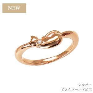 リング 指輪 シルバーリング ダイヤモンド ネ...の詳細画像1