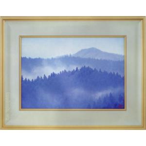 東山魁夷 「 冬の旅 」 岩絵具方式複製画 絵画 日本画 日本の風景 巨匠