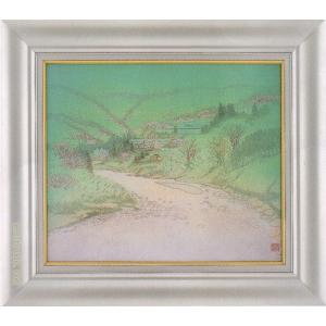 田渕俊夫、【旅の窓から夕彩】、希少な額装用画集より、新品額装付 田渕俊夫、【旅の窓から夕彩】、希少な額装用画集より、新品額装
