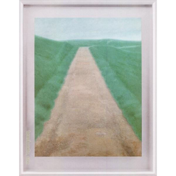 東山魁夷　絵画　道　　【複製】【美術印刷】【巨匠】【変型特寸】