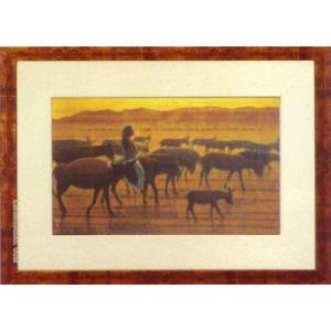 【額付】平山郁夫「流沙浄土変」【特別限定巧藝画】 巧藝画「流沙浄土変(限定）」平山郁夫 | 大塚巧藝社オンライン