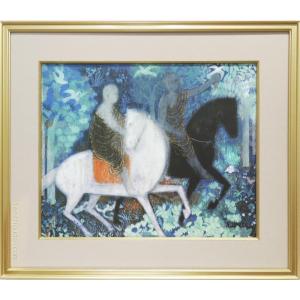 平山郁夫全集 ③仏教伝来 平山郁夫 絵画 仏教伝来 【複製】【美術印刷】【巨匠】【10号