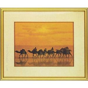 平山郁夫 絵画 尾長鳥（6号） 【複製】【美術印刷】【巨匠】【6号