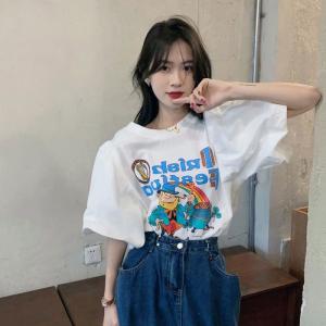 送料無料 パフスリーブTシャツ Tシャツ カットソー レディース ショート Tシャツ 春夏 パフスリーブ バルーンスリーブ トップス 華奢見え 二の腕｜tentenya