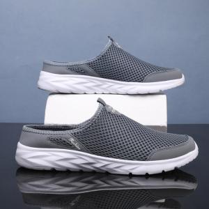 軽量 かかとなしスニーカー かかとなし メッシ...の詳細画像4