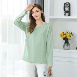 マタニティ 体型カバー 授乳服 秋 クルーネッ...の詳細画像4