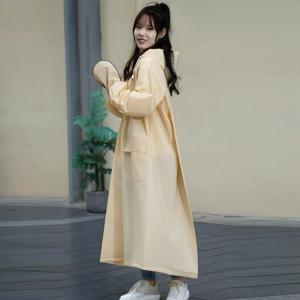 レディース フード付き レインコート カッパ ...の詳細画像4