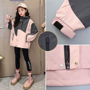 子供服 ウィンドブレーカー キッズ フード付き...の詳細画像2