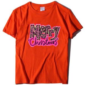 tシャツ クリスマス服 Tシャツ 四季兼用 メ...の詳細画像3
