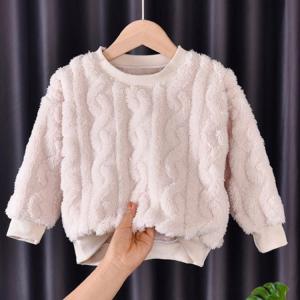 両面起毛 トレーナー キッズ 90-130cm...の詳細画像3
