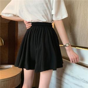 パンツ レディース ショート丈 ガウチョパンツ...の詳細画像5