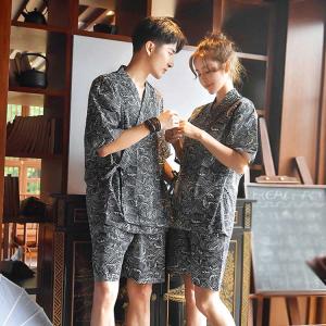 甚平 レディース パジャマ 作務衣 甚平 メン...の詳細画像1