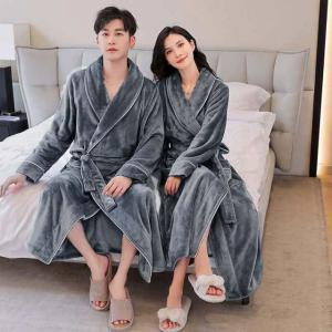 バスローブ レディース メンズ 男女兼用 カッ...の詳細画像1