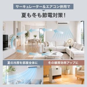 サーキュレーター dc 360度回転 首振り ...の詳細画像4