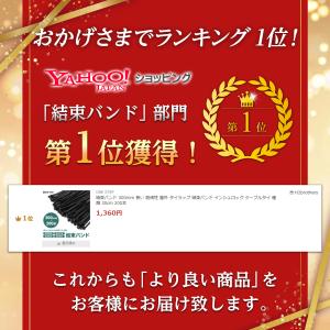 結束バンド 300mm 長い 耐候性 屋外 タ...の詳細画像1