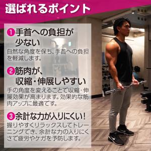 バーベルシャフト 120cm Wシャフト ダブ...の詳細画像1