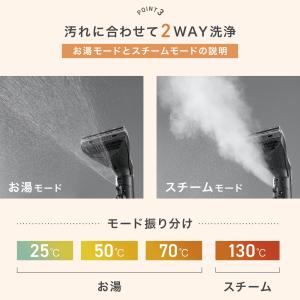 スチームクリーナー リンサー カーペットクリー...の詳細画像5