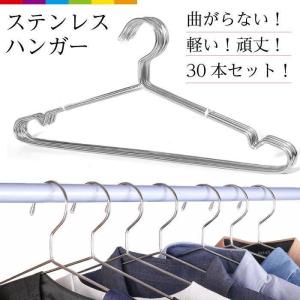 ハンガー すべらない 30本セット 滑らない ステンレス 40cm 45cm 35cm 跡がつかない 肩 ステンレスハンガー シルバー 洗濯