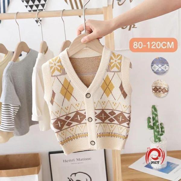 ベスト ニットベスト ニット 男の子 キッズ ノースリーブ トップス セーター レイヤード 子供服 ...