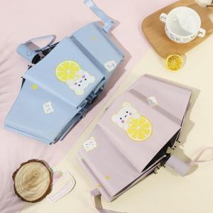 折り畳み傘 晴雨兼用 自動開閉 レディース 子供用 ワンタッチ 折畳み傘 雨傘 日傘 学生用 軽量 UVカット 遮光 遮熱 通勤 通学 レモン 可愛い