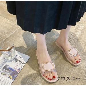 サンダル フラット ぺたんこ ヘップ レディー...の詳細画像4