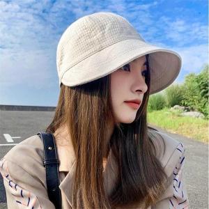 UVカット 帽子 つば広 レディース ハット ...の詳細画像4