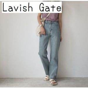 Lavish Gate　レディース　ジーンズ　ハイウエスト　ハイライズ　ストレート　ジーンズ　S　デニム　パンツ｜tentoumusi-recycle