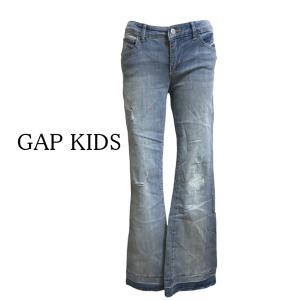 GAP KIDS　1969 　ギャップ　キッズ　ジーンズ　スキニーフレアジーンズ　155　古着　S　女の子｜tentoumusi-recycle