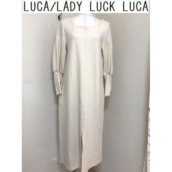 LUCA/LADY LUCK LUCA（ルカ/レディラックルカ）ワンピース  ロング 長袖  ホワイ...