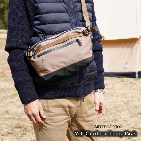 ボディバッグ ショルダーバッグ 防水 公式 鎌倉天幕 × AS2OV WP CORDURA FANN...