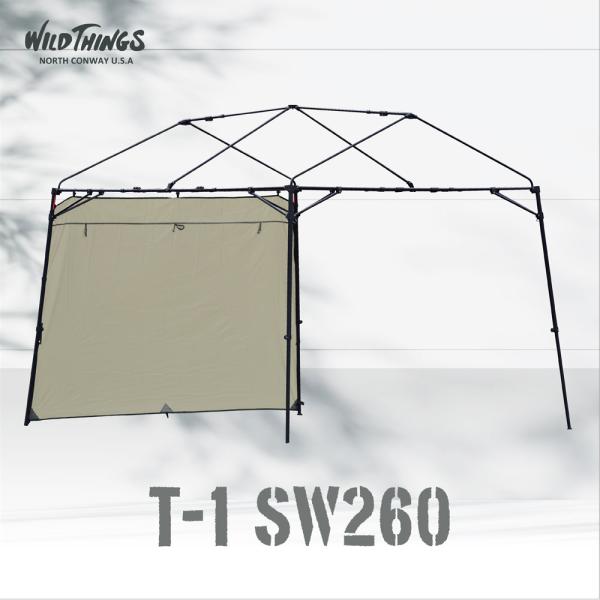 WILD THINGS BASE CAMP SWT1-260 サイドウォール ワイルドシングス 横幕...