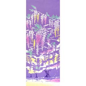 手ぬぐい おしゃれ 藤棚 植物 綿100% 注染 汗対策 タオル ハンカチ ふきん ギフト てぬぐい 手拭