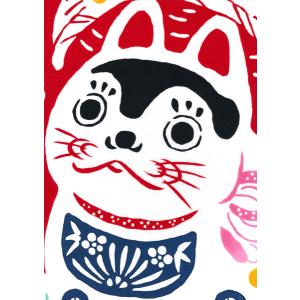 手ぬぐい おしゃれ かわいい 縁起 笑門来福 ...の詳細画像1